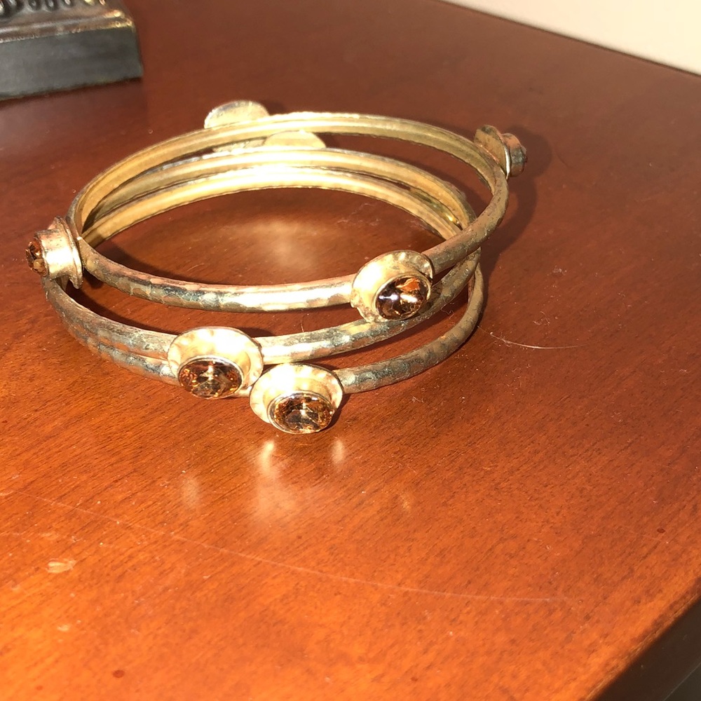 Gold stackable bracelets⚡️ - Picture 4 of 4